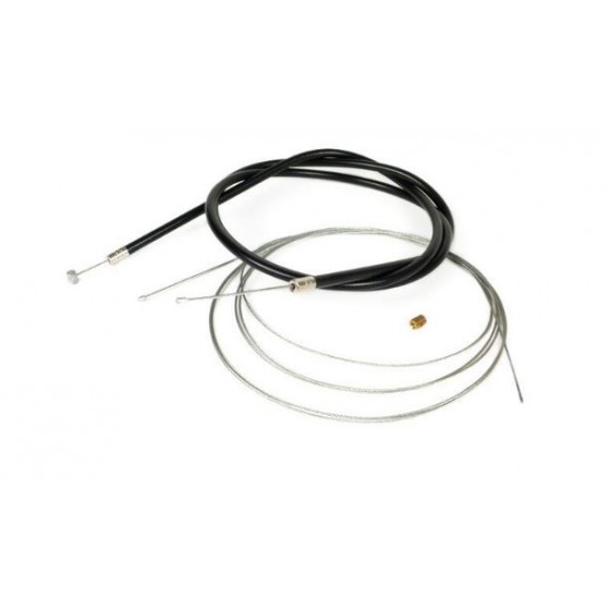 Cable y funda teflon acelerador BGM NEGRO