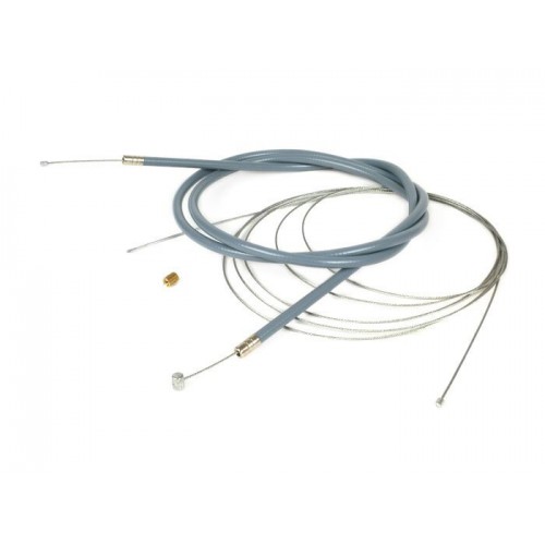 Cable y funda teflon acelerador BGM GRIS