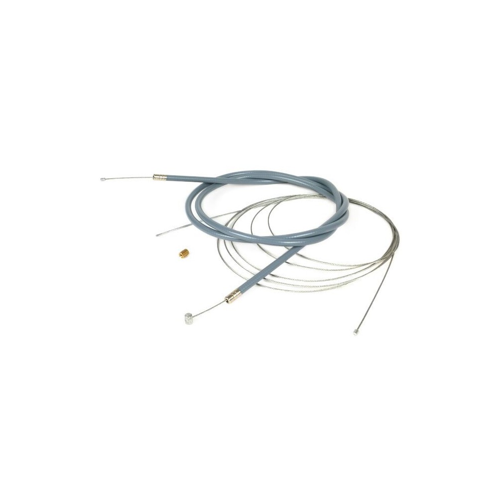 Cable y funda teflon acelerador BGM GRIS