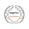 Zapatas de freno BGM Pro delanteras/traseras LI-SX-TV
