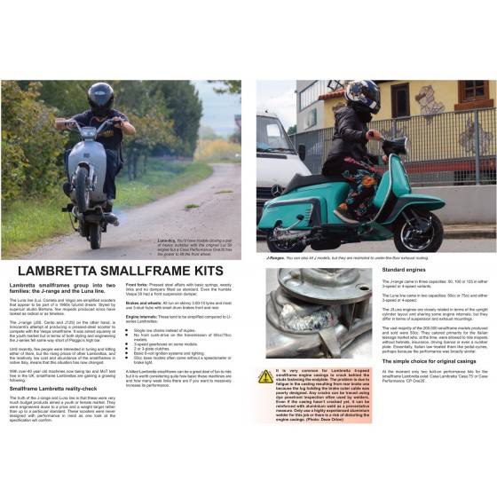 Libro -The Complete Spanner’s – Lambretta Kit Book (Tapa blanda)- por Sticky